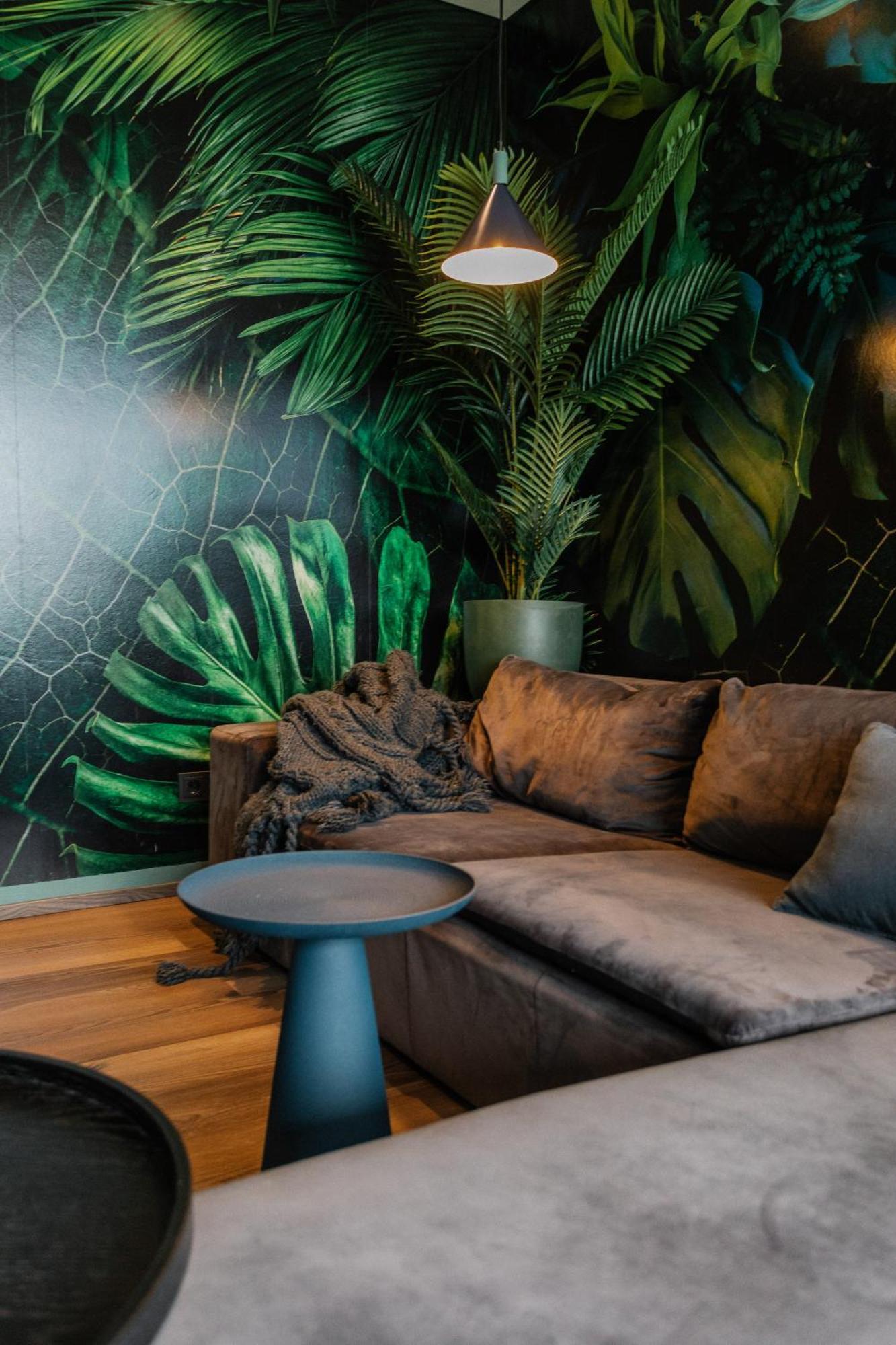 Exklusive Design Appartement Palm Paradise Neubau Pfungstadt Bagian luar foto