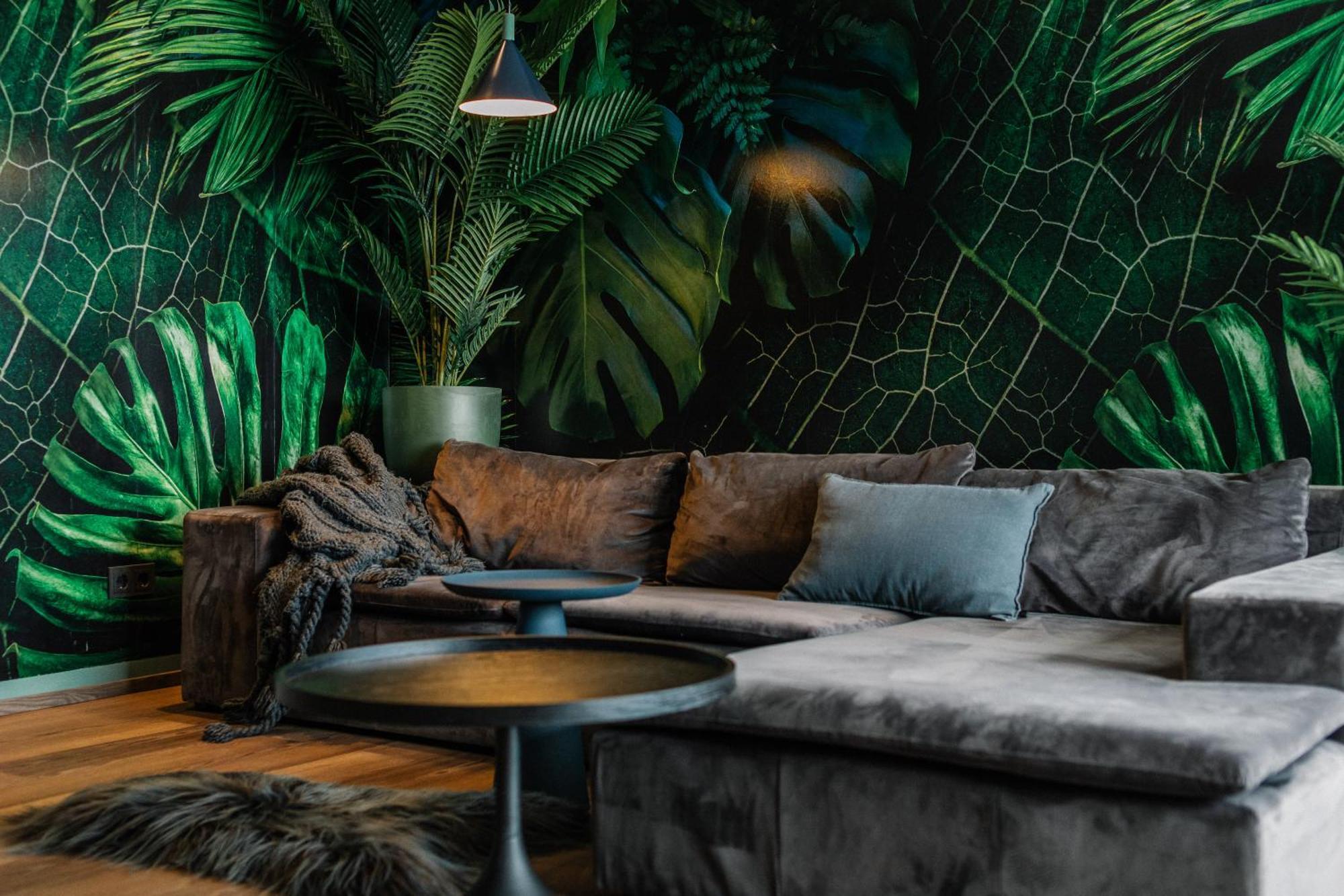 Exklusive Design Appartement Palm Paradise Neubau Pfungstadt Bagian luar foto