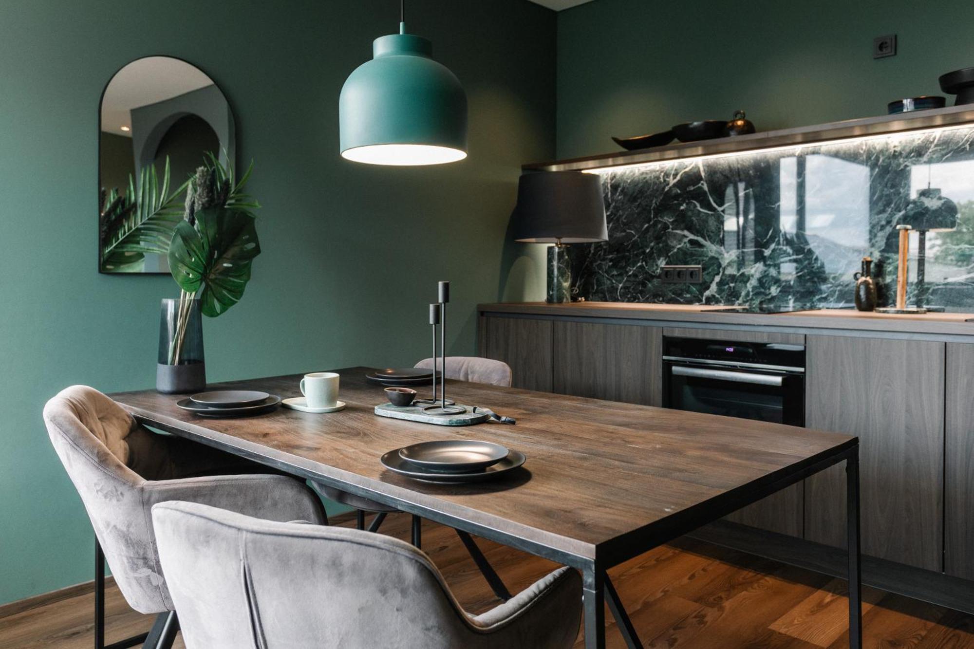 Exklusive Design Appartement Palm Paradise Neubau Pfungstadt Bagian luar foto